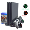Imagem da oferta Estação de ventilador de refrigeração com suporte para PS4 para Playstation 4SlimPro
