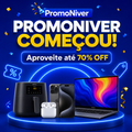 Imagem da oferta iPhone Smart TVs e muito mais com até 70% OFF! Corra para aproveitar!
