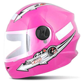 Imagem da oferta Capacete Fechado Pro Tork Liberty For Kids Solid Rosa Tam. 54