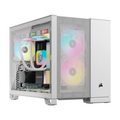 Imagem da oferta Gabinete Gamer Corsair 2500D Mini-Tower M-ATX Lateral em Vidro Temperado Sem FANs Branco - CC-9011264-WW