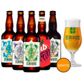 Imagem da oferta Kit Degustação 5 Cervejas ST. Patricks 500ml + Copo Grátis