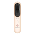 Imagem da oferta MONDIAL Escova Alisadora Sem Fio Ceramic Pink GO Rosa Claro Bivolt - EA-09