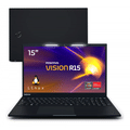 Imagem da oferta Notebook Positivo Vision R15 Lumina Bar, AMD Ryzen 5 8GB 256GB, Tela 15 polegadas Full HD Antirreflexo, Linux - Preto