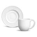 Imagem da oferta Jogo de Café Porto Brasil Cerâmica 12 Peças Branco 72ml