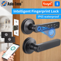 Imagem da oferta M5 tuya fechadura da porta de impressão digital inteligente