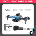 Imagem da oferta Drone DLI M3 Profissional: Câmeras HD Duplas Quadricóptero 2 Baterias