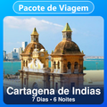 Imagem da oferta Pacote de Viagem para Cartagena de Indias: 7 Dias e 6 Noites com Hotel + Passagem Aérea
