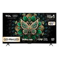 Imagem da oferta Smart TV TCL 65 Polegadas QLED Mini LED 4K C6K WiFi Bluetooth Google TV 4 HDMI 144Hz HDR10+ 65C6K