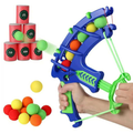 Imagem da oferta Brinquedo De Arco e Flecha Com Bolinhas Para Acertar O Alvo Com 6 bolas EVA