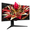 Imagem da oferta Monitor Gamer Curvo Tcl 34 Polegadas Qd-Mini Led Wqhd R83q 180hz 1ms (Gtg) Hdr 1400 Nits 34r83q