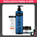 Imagem da oferta Kit Principia Peles Sensíveis: Gel GL-02 Creme CH-01 e Protetor FPS60