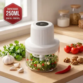 Imagem da oferta Mini Processador De Alimentos Usb Recarregável Lyor 250ml