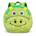 Imagem da oferta Mini Mochila Infantil de Bichinhos em Poliéster Tipo Pelúcia 2 Bolsos, Alça Regulável, Leve e Resistente para Escola, Passeio e Dia a Dia Estampa