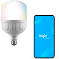 Imagem da oferta Lâmpada Inteligente Super Potência 30W Elgin Color RGB Wifi Compatível com Alexa e Google Home