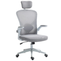 Imagem da oferta Cadeira De Escritorio Dr Office Work Cinza Mesh Dr Ch Wkr3Dg