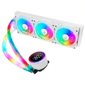 Imagem da oferta Water Cooler Gamer Rise Mode Aura Ice ARGB 360mm AMD/Intel Branco - RM-WAI-03-ARGB