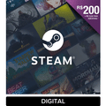 Imagem da oferta Gift card Steam R$200 (Digital)