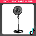 Imagem da oferta Ventilador de Coluna 40cm VSP40CNB 6 Pás Mondial Preto 220V