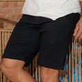 Imagem da oferta Bermuda Sarja Com Bolso Faca E Lycra