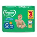 Imagem da oferta Personal Fralda Baby Protect&Sec G Leve 60 Pague 57 Unidades