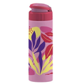 Imagem da oferta TIBA Garrafa Squeeze Roma Decorada Rosa 700 ml