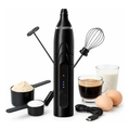 Imagem da oferta Mixer Elétrico Portátil 2 Em 1 Recarregável Potente Misturador De Bebidas E Ovos 3 Velocidades Usb Batedor E Fue Fouet Branco 127220v