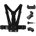 Imagem da oferta Suporte de Peito Peitoral Ajustável 360° Para Smartphone e Câmera GoPro, Colete para Criação de Conteúdo, Vídeo e Filmagem Esportiva, Moto, Bik