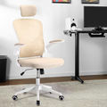 Imagem da oferta Cadeira de escritório ergonômica com estofado de mesh (Amarelo)