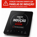 Imagem da oferta Cooktop Indução 2200W Vidro Temperado Touch