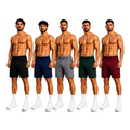 Imagem da oferta Kit 5 Bermuda Masculina Short Calção Futebol Academia Praia