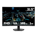 Imagem da oferta Monitor Gamer Mancer Valak UZ3 31.5 Pol VA Curvo FHD 1ms 165Hz HDMIDP MCR-VLKUZ3-BL01