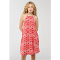 Imagem da oferta Vestido Feminino Colcci Estampa Geométrica Vermelho