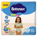 Imagem da oferta Fralda Babysec Ultrasec Galinha Pintadinha XG 20 unidades