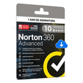 Imagem da oferta Norton 360 Advanced 1 Usuário 10 Dispositivos 12M - 21443248