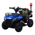 Imagem da oferta Carro Elétrico Infantil Policial 6v Frenteré Maxi Toys - Azul