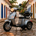 Imagem da oferta Triciclo Elétrico 800W Wehawk WX-T01 Bateria Chumbo Autonomia até 50km Autopropelido com Ré