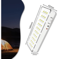 Imagem da oferta Kit 4 Luminária Emergência Lâmpada 30 Leds Recarregável Bivolt 4 Peças