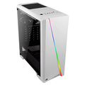 Imagem da oferta Gabinete Gamer Mid Tower RGB Cylon Branco AEROCOOL