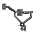 Imagem da oferta Suporte de Mesa Articulado para 2 Monitores de 17" a 32" North Bayou, com Pistão a Gás, Vesa, Preto A5c Nb