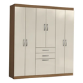 Imagem da oferta Guarda Roupas Casal 7 Portas 2 Gavetas Lisboa Aramóveis Cor Atacareia GR7P2G 20 5140