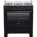 Imagem da oferta Fogão  5 Bocas Atlas Mônaco Plus Preto com Mesa Inox - Bivolt