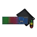 Imagem da oferta Combo Gamer TGT Fal Rainbow Teclado ABNT2 Mouse 1600DPI Mousepad Pequeno
