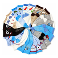 Imagem da oferta Kit 12 Pares Meias Antiderrapante (Tam.0 a 24 Sortidos)