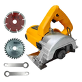 Imagem da oferta Serra Corte Marmore Profissional-1300w Cortador Parede