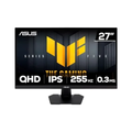 Imagem da oferta Monitor Gamer ASUS TUF 27", QHD, 255Hz, 0.3ms, Fast IPS, HDR10, Som Integrado - VG27AQME5F