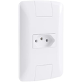 Imagem da oferta Tramontina Conjunto 1 Tomada 2P+T Aria 4x2 10A 250 V Branco