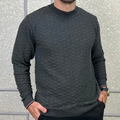 Imagem da oferta Suéter Masculino Blusa De Frio Tricô Lã Social Casual Liso