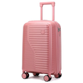 Imagem da oferta Mala de Bordo Dermond PRO | Super Resistente, Cadeado Embutido e Rodas Silenciosas Removíveis (Rosa Vintage)