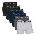 Imagem da oferta Kit 6 Cuecas Boxer Sem Costura Polo Wear Microfibra