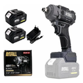 Imagem da oferta Chave De Impacto Brushless 500nm Com 2 Baterias 48v Ayefall
